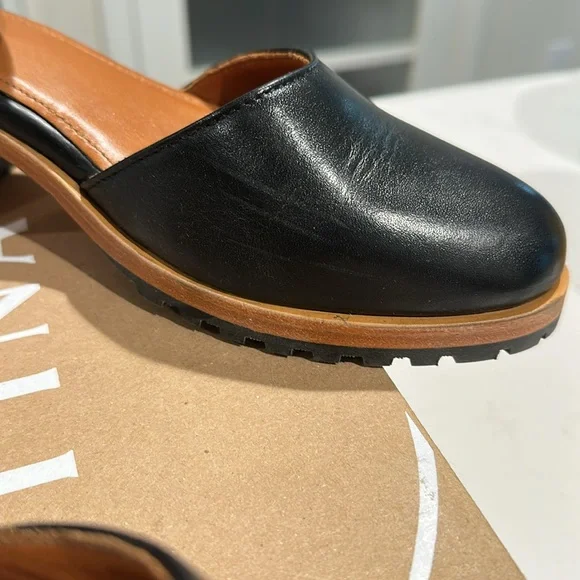 Patina by Portland Leather Goods Heeled Mary Jane shoes Women's Size 7 1/2 Black - Picture 4 of 6